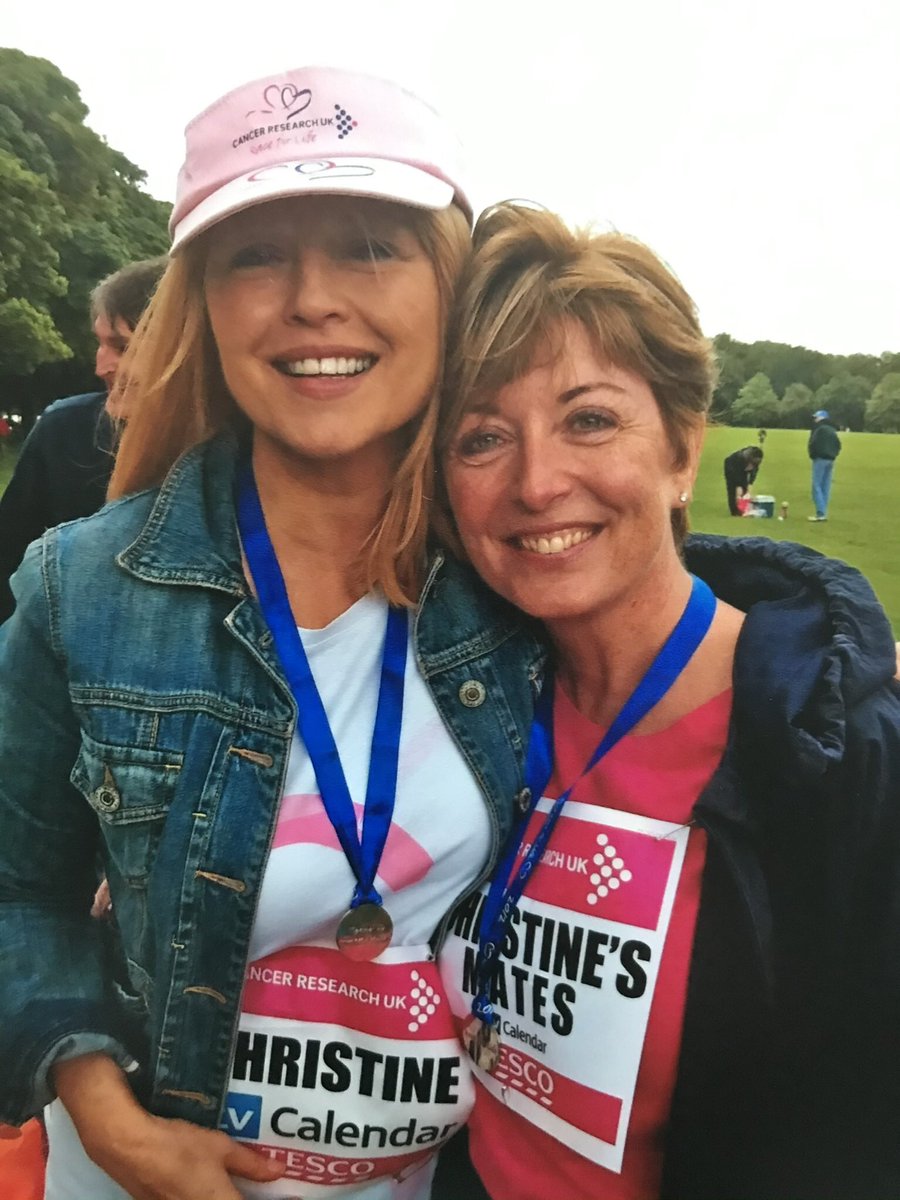 christinetalbot's tweet photo. Happy Birthday to this beautiful lady @GaynorLBarnes 🥳🥰We’ve been on quite a journey together @itvcalendar. Looking forward to making lots more happy memories x  ❤️ https://t.co/dnYZd6twli