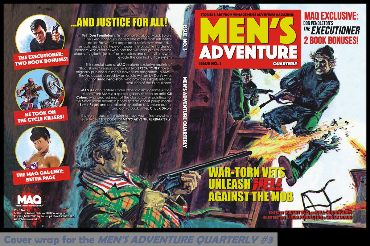 waragainstmafia's tweet photo. Now at Amazon.  Articles on Don Pendleton's Executioner Series, Article by Linda Pendleton https://t.co/IDxbo54mWc