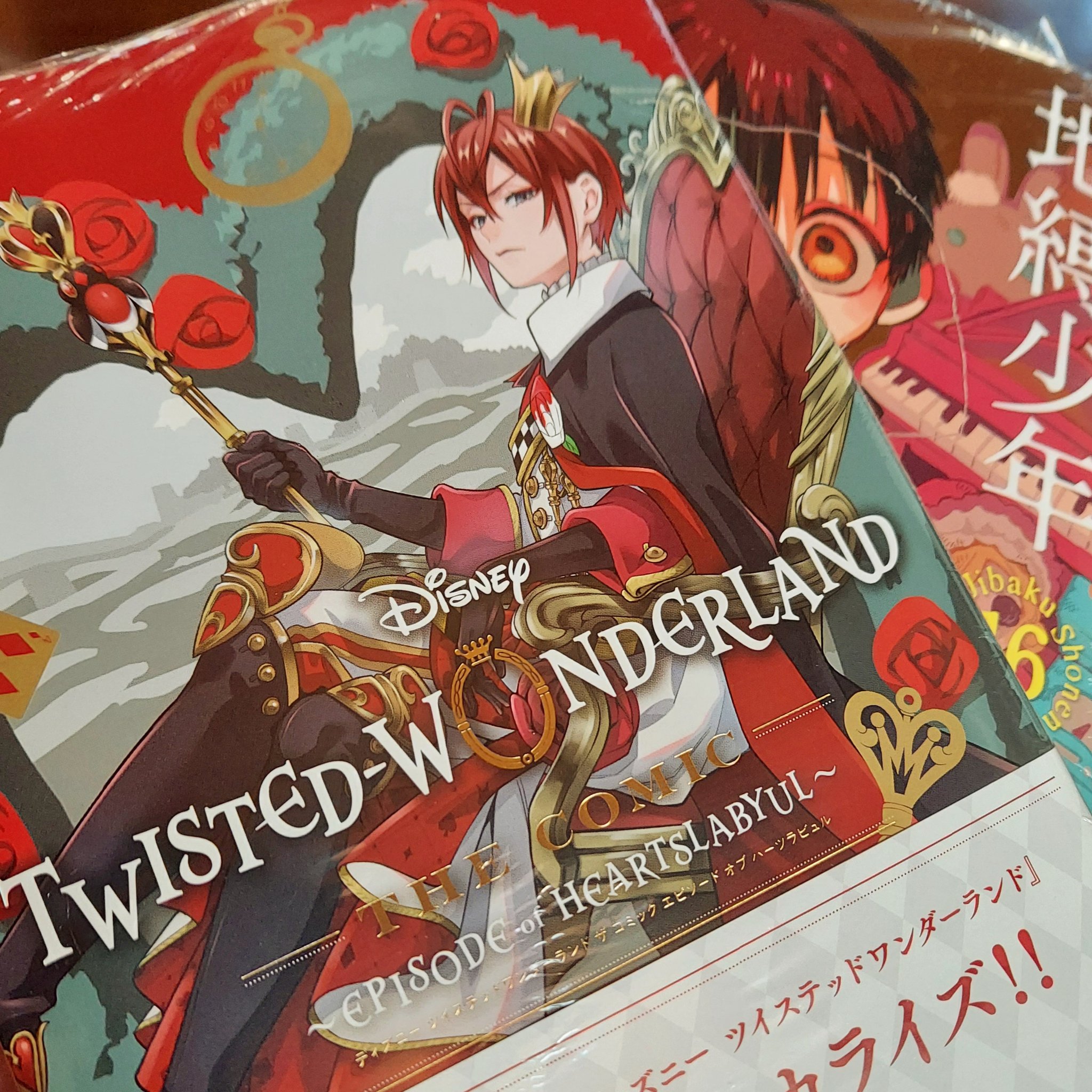 Gファンタジー Disney Twisted Wonderland The Comic Episode Of Heartslabyul 第1巻本日発売 下校中 謎の馬車に連れ去られた高校生 ユウ 目が覚めるとそこは ツイステッドワンダーランド という異世界で 大人気スマートフォンゲームを 制作
