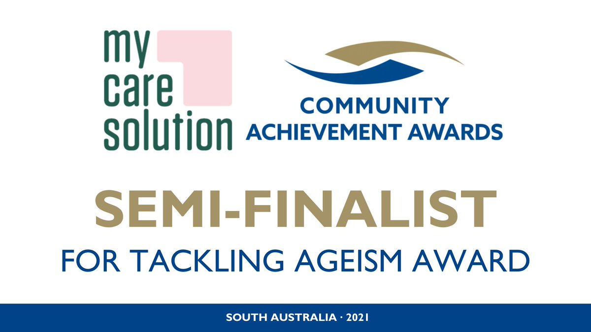 mcs_au's tweet photo. We've been announced as a Semi-Finalist for the Tackling Ageism @SA_CAAwards 🏆

The Tackling #Ageism Award nomination recognises our #MatureAge #Traineeship Program which focused on re-purposing mature age workers for a meaningful career in the aged care workforce. https://t.co/NFb1BvDfC4