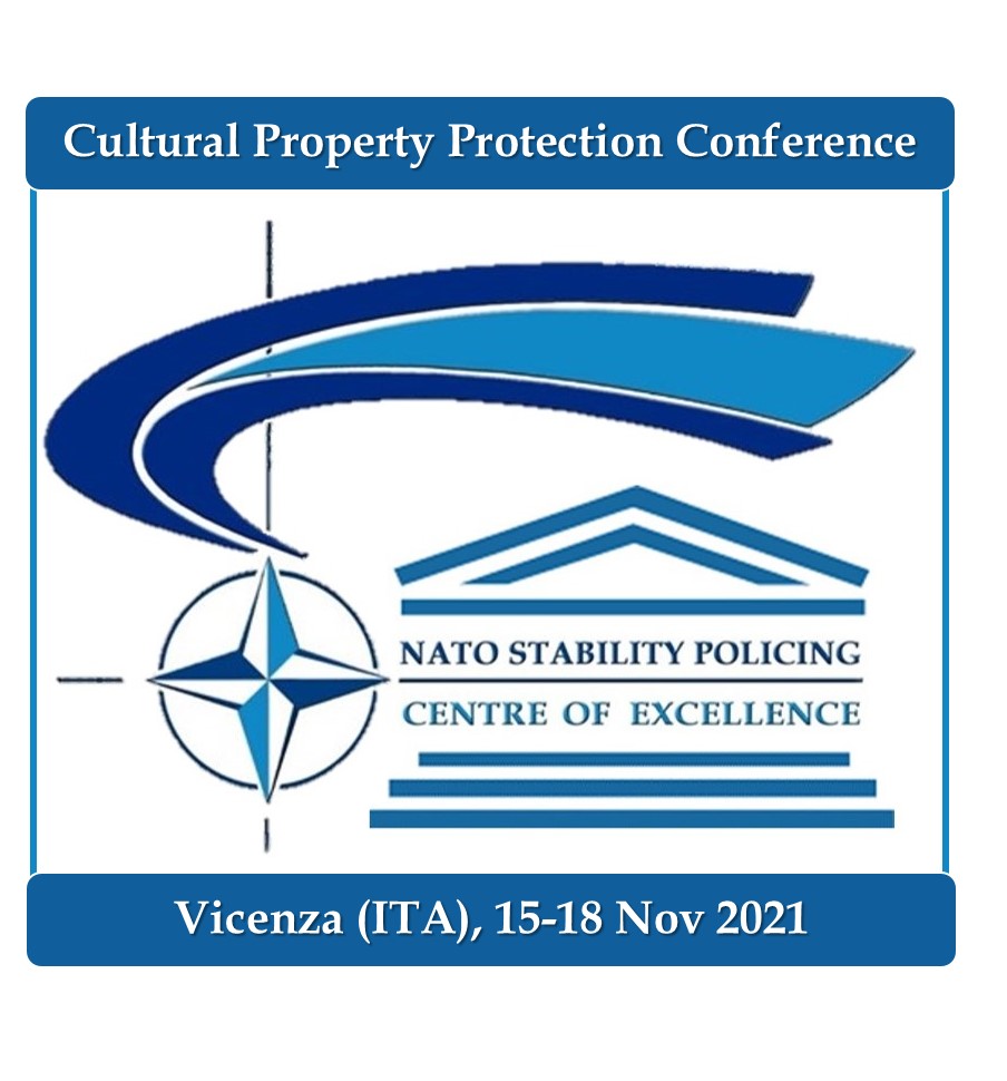 #SaveThe Date 4 the upcoming #CulturalPropertyProtection Conference hosted in #Vicenza by @NSPCOE & @NATO_ACT,to consider #NATO #StabilityPolicing’s role & responsibilities in upholding #HumanSecurity & keeping the #Alliance fit4purpose in a 360° approach. #WeAreNATO #WeAreNATOSP