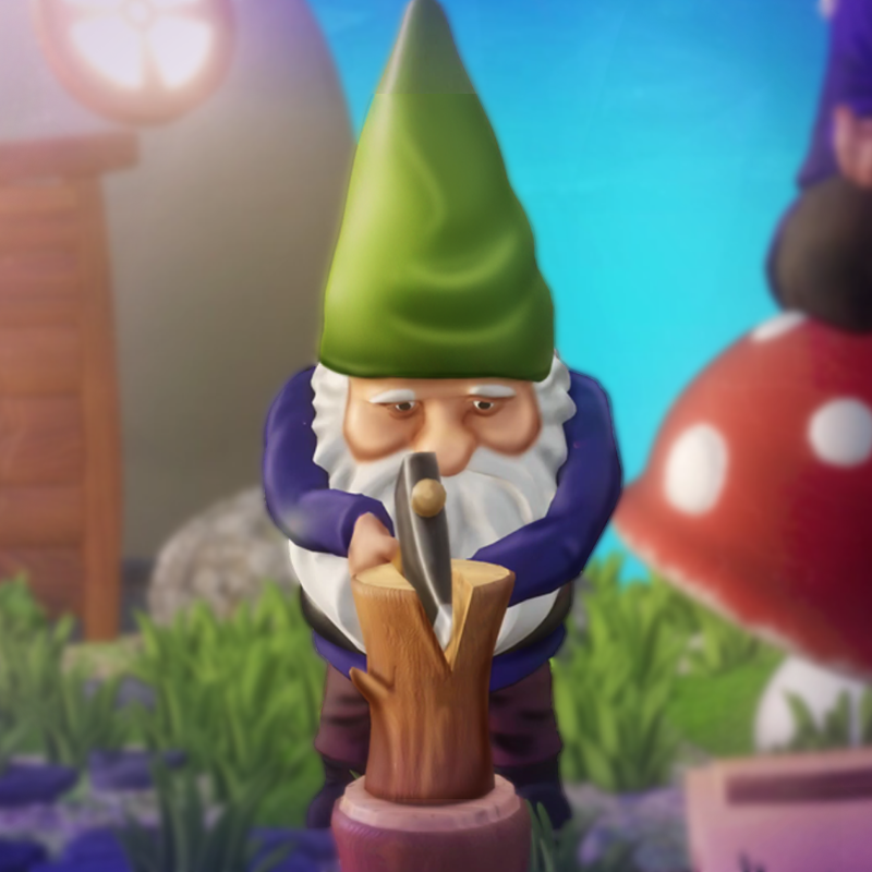 GnomeNft's tweet photo. #3 Chopping Wood Gnome will demonstrate the importance of taking care of your mind and body health through physical activity. Get yours! Limited to 50 units.

#NFT #NFTs #NFTCollector #NFTCollection #Gnomi