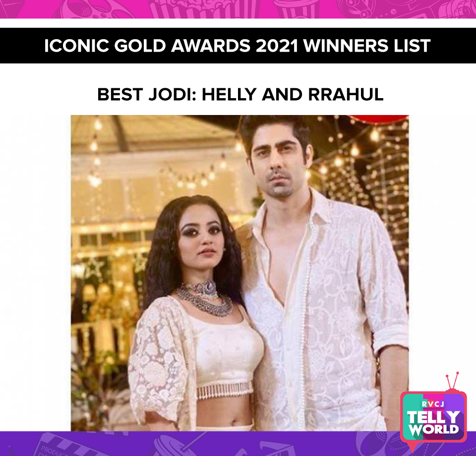 Here are the winners!! #rvcjtellyworld #rvcjinsta #shivangijoshi #ericafernandes #hinakhan #riddhimapandit #siddharthnigam #hellyshah #rrahulsudhir #nimritahluwalia #shinydoshi #iconicawards #celebrities #tvawards #tellyworld