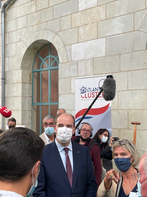 ATLANTIC CLUSTER (@atlanticcluster) on Twitter photo #Atlanticcluster auprès de <a href="/JeanCASTEX/">Jean Castex</a>
pour parler notamment de #formation et de #nautisme ce matin à Châtellerault #Atlanticcluster auprès de <a href="/JeanCASTEX/">Jean Castex</a>
pour parler notamment de #formation et de #nautisme ce matin à Châtellerault