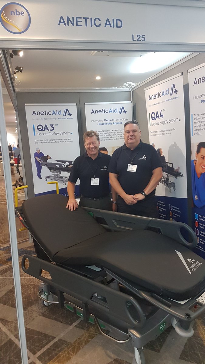 AneticAidLtd's tweet photo. WE ARE AT National Back Exchange @nbetoday!
Richard and Neil are on stand L25 and would love to see you at the NBE this morning. Come and say hi!
@AneticAidLtd
#medicaldevices #aneticaid #nbetoday #events2021 #tradeshows https://t.co/0TdbzRDs5c