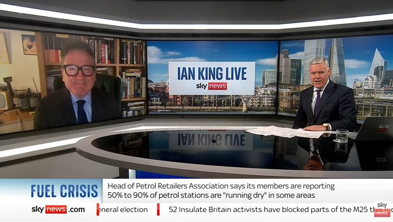 Temporary visas for overseas #truckers to drive UK lorries is welcome but only scratches the surface, @RHARodMcKenzie told @IanKingSky on <a href="/SkyNews/">Sky News</a>. Not yet clear how it will work or how effective it will be. Govt needs to do more to help us tackle #HGV #DriverShortage