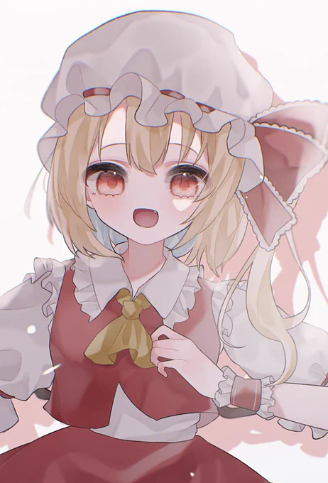 #東方Project #フランドール・スカーレット 
『一緒に遊んでくれるの?』 
