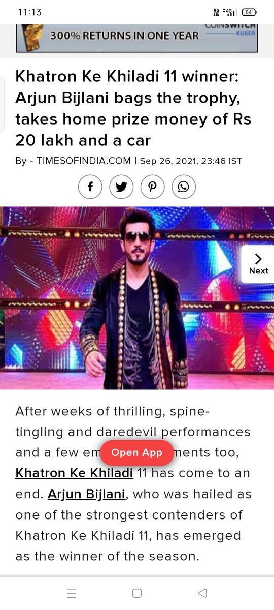 Reemxblossom's tweet photo. Congratulations @Thearjunbijlani 
KKK 11 winner @Thearjunbijlani https://t.co/6NS6XrcAW8