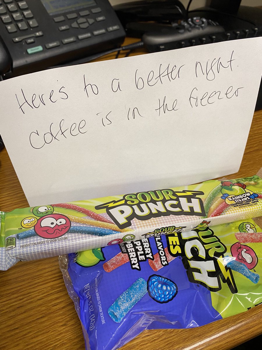 Where would we be without the colleagues who get it, who understand the struggle of a horrible shift, who know when to stop and ask “you good?”? Shout out to the coworkers who treat each other like friends, like family. We can’t do this shit alone.