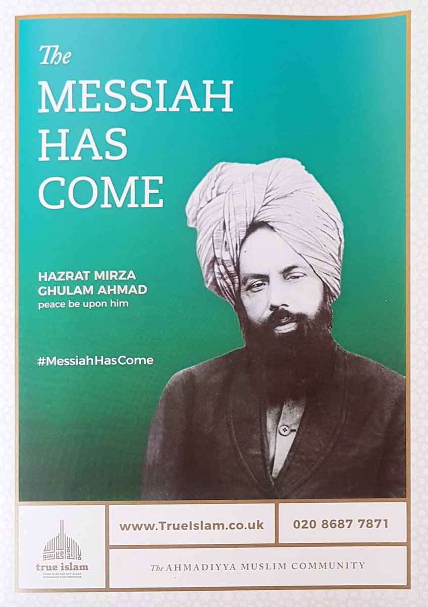 Hazrat Mirza Ghulam Ahmad – #PromisedMessiah #Ahmadiyya #MessiahHasCome alislam.org/messiah/
