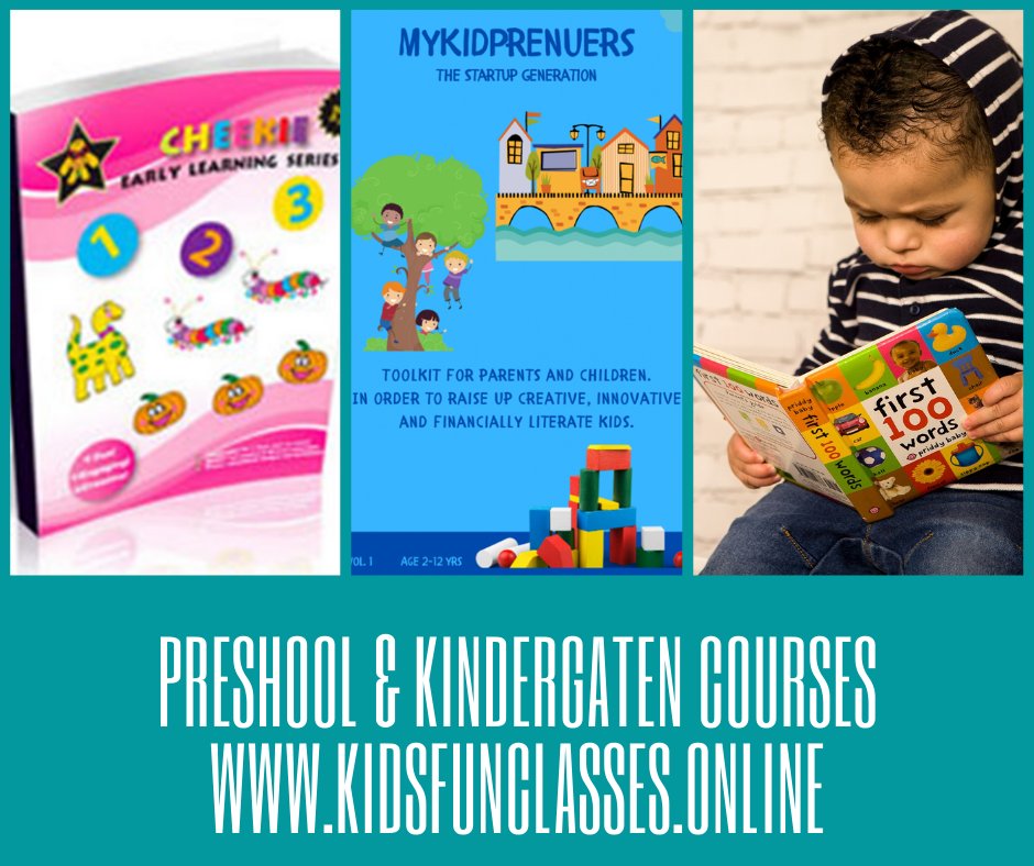 ClassesFun's tweet image. The most Comprehensive Preschool and Kindergarten program that empowers your child to become a highflyer. Professional courses in Fun workbooks for Preschool &amp;amp; Kindergarten, My kidprenuers learn to read course ,  and Preschool Martial Arts. kidsfunclasses.online