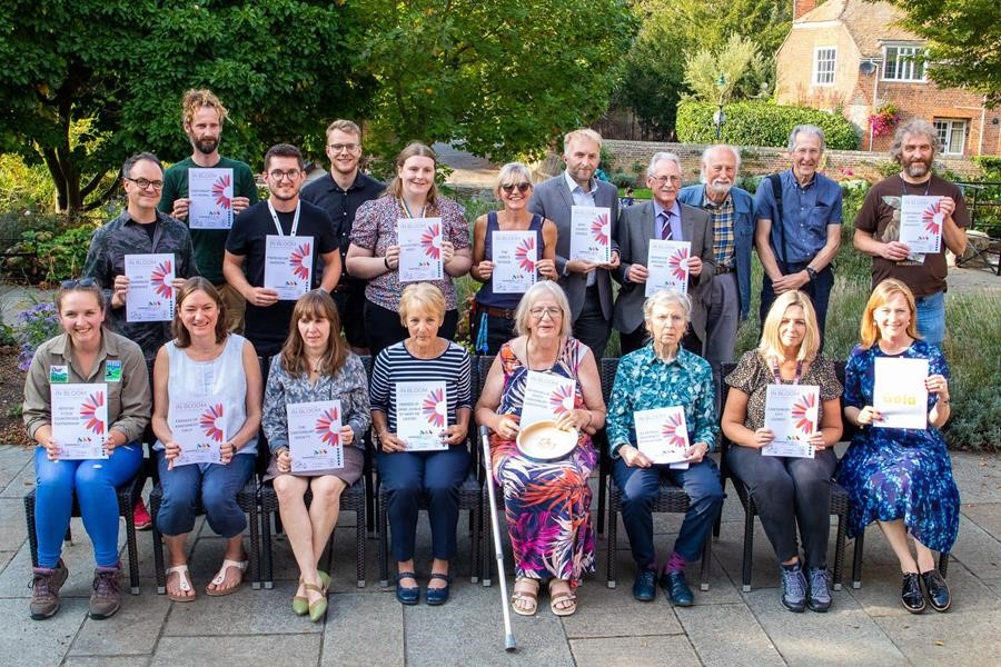 Canterbury has won GOLD in the Royal Horticultural Society South &amp; South East in Bloom competition for the 6th time! Thanks to the 20+ community groups, businesses and volunteers who keep Canterbury’s gardens, parks and streets flourishing! ow.ly/GfNb50GgABw