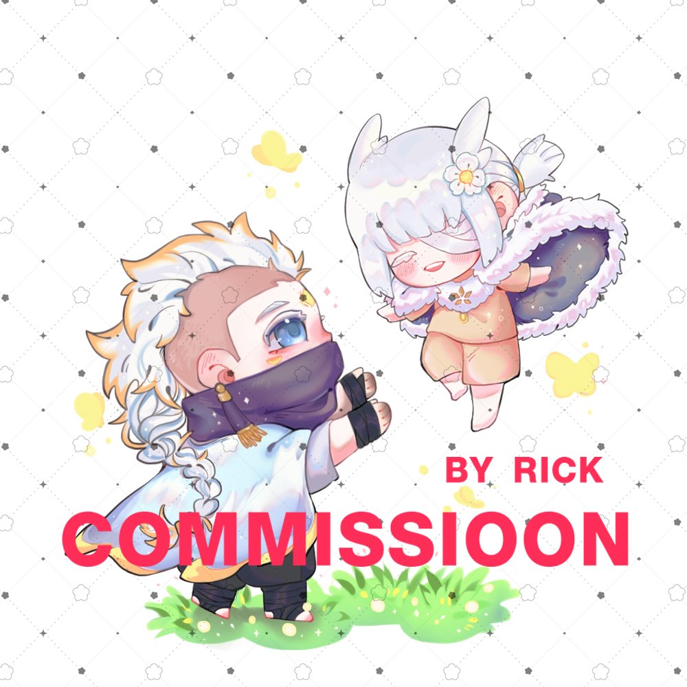_RICKSKY's tweet photo. ปิดจ๊อบ commissioon
สองท่านเรียบร้อยเเล้วจ้า
ตน้อนของคุณลูกค้าน่ารักมากเลยเเง๊~~~~~~~💕💝

อยู่ในช่วงพักคมช.คร้าบ
กำลังวางแผนเตรียมเปิด คมช.เเลกใจ ในครั้งถัดไป
✌️✨💕🕯️🎉🎉🎉🎉🎉 https://t.co/L5P4kJCT8E