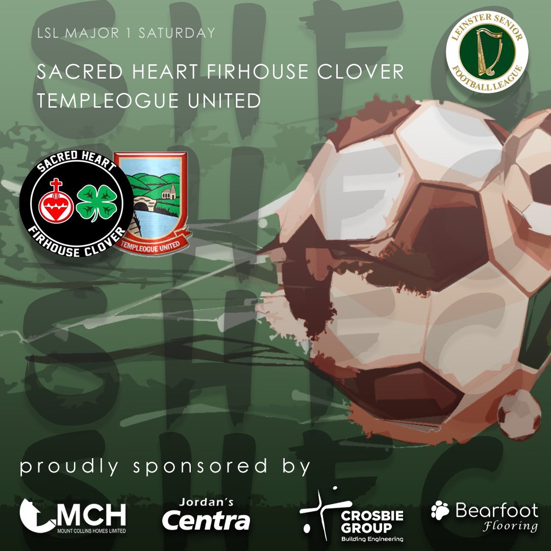 This weeks fixtures 

🏆 Major 1 Saturday 
⚽️ SHFC v Templeogue United
🏟 Killinarden Hill, Tallaght 
📆 Fri 1st October
⏰ KO 7:45pm

🏆 Senior Sunday 
⚽️ SHFC v Wayside Celtic
🏟 Killinarden Hill, Tallaght 
📆 Sun 3rd October
⏰ KO 11am
🎟 Admission €5