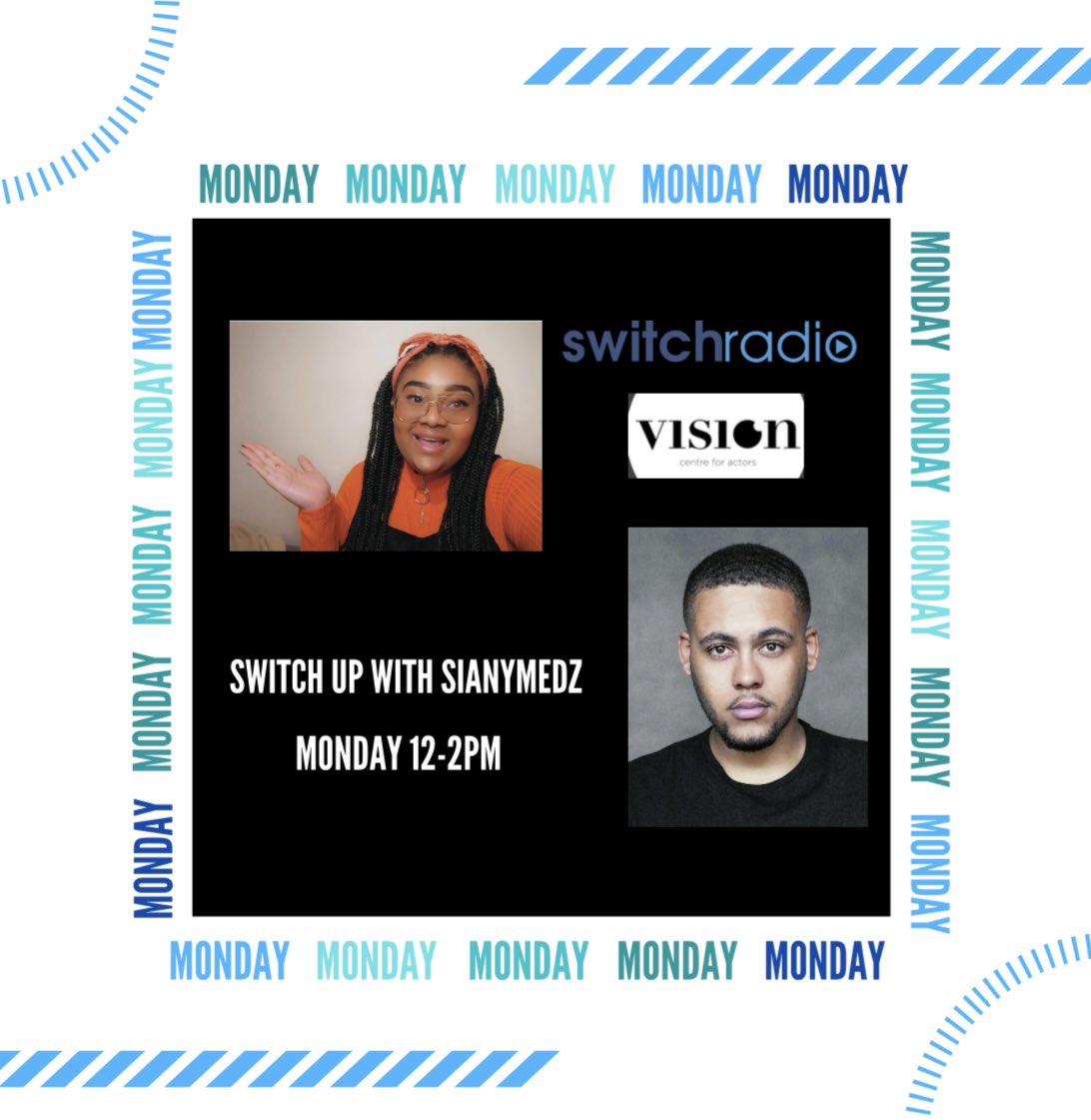 _SianyMedz_'s tweet image. HAPPY MONDAY ☺️lock into @switch_radio and join me at 12noon 🎙📻

We’ve got founder of @VisionActing Corey Weekes coming up at 1PM 

Then I’ll be talking all things
#BraidingHair
#HairDilemmas
PLUS giving you your #MedzMondayMotiviation