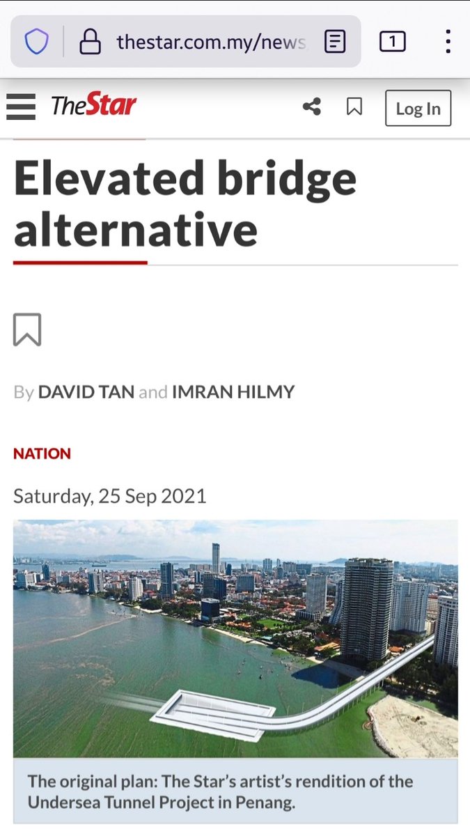 ismet_ulam's tweet photo. Terowong dasar laut yg dikaji sejak 2014, hari ini baru tahu ada alternatif lain?

Ke ni nak tutup habuan mereka yg dah dapat manfaat dari tanah bernilai dan dibina kondo mewah, yg dihadiahkan oleh kerajaan negeri DAP? 🤔 https://t.co/78LRVFTnTS