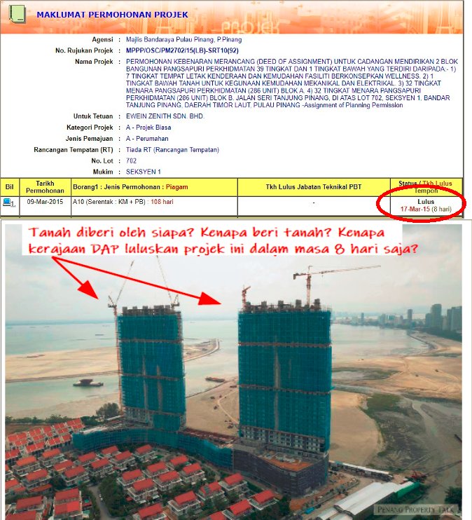 ismet_ulam's tweet photo. Terowong dasar laut yg dikaji sejak 2014, hari ini baru tahu ada alternatif lain?

Ke ni nak tutup habuan mereka yg dah dapat manfaat dari tanah bernilai dan dibina kondo mewah, yg dihadiahkan oleh kerajaan negeri DAP? 🤔 https://t.co/78LRVFTnTS
