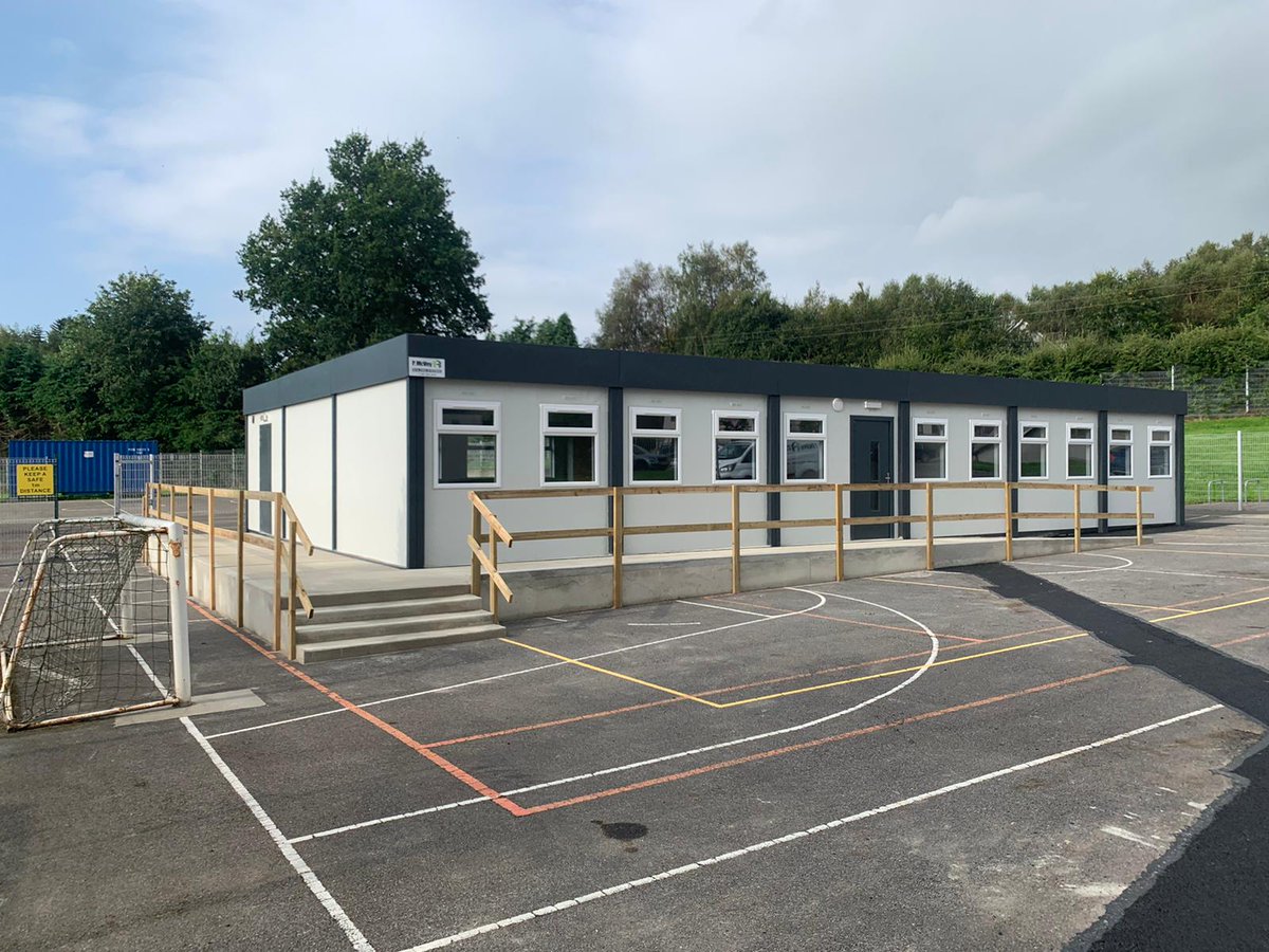 pmcveymobiles's tweet photo. Handover was completed last month for two modular classrooms with @finnvalleycollege, Co. Donegal.

P McVey Building Systems provided a turn-key solution to Finn Valley College, ensuring the project was met to specification.

⬇️

https://t.co/y5LtadxQFd

#modularclassroom #prefab https://t.co/khev7m4OHu