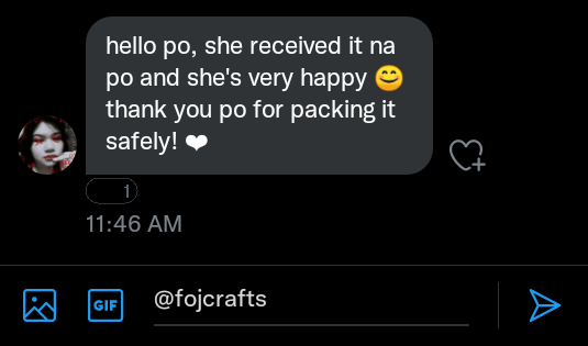 FOJhaul's tweet photo. Thank you so much :)

#FOJ_Feedbacks #FOJ_proofs https://t.co/tYt9XllJPq