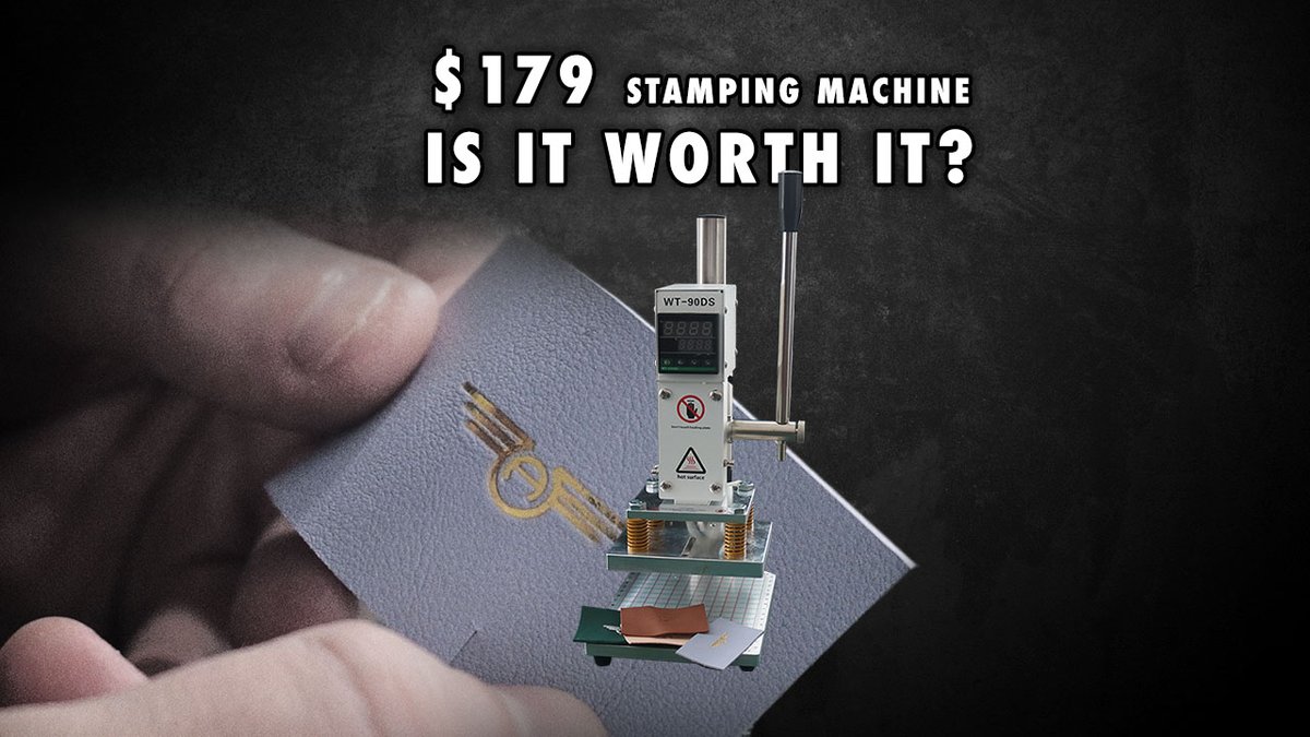 AMLeathercraft's tweet photo. $179 Stamping machine, is it worth it?
Watch the video to learn more
https://t.co/RvgZzInA4R

#leathercrafting #stampingleather #leatherworks #leathertools #stampingmachine https://t.co/e3Ko6ElMRI
