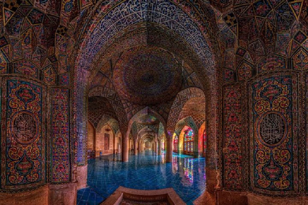 IraninMi's tweet photo. #MasjedNasirOlMolk or the Pink Mosque, #Shiraz. #Iran #Tourism https://t.co/1fLOtEN2KC