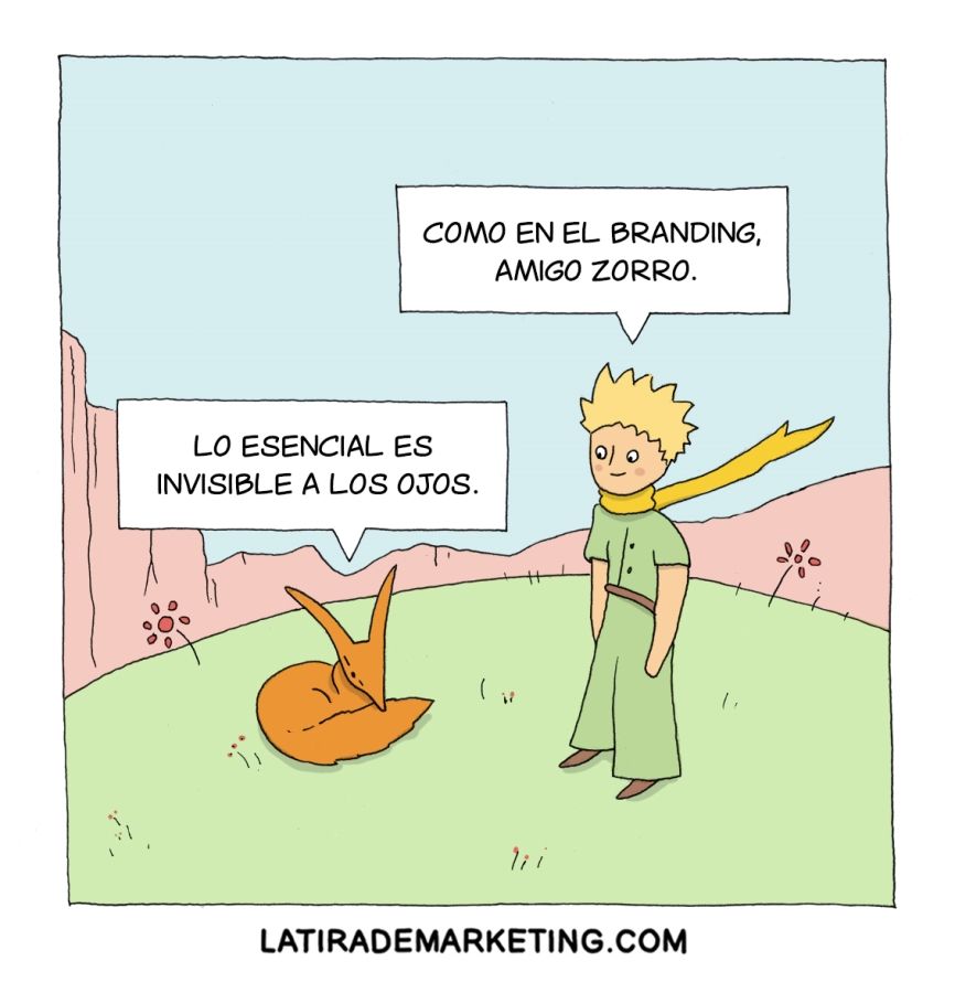 tirademarketing's tweet image. Lo que "se ve" ha de ser un reflejo de lo que somos; por eso hemos de construir nuestra marca desde dentro, desde el corazón. 💛

Lecciones “reales” de #branding: el principito y el zorro.   

mtr.cool/ibkhjoygyt