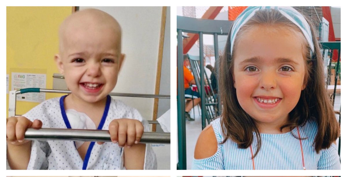 Menudo comienzo de lunes viendo la sonrisa de Martita, ya convertida en la gran Marta. La conocemos desde que era una pizquita y verla hoy sonreír llena de vida y de fuerza nos llena a tod@s la semana de felicidad.
¡Enhorabuena, familia! 💙