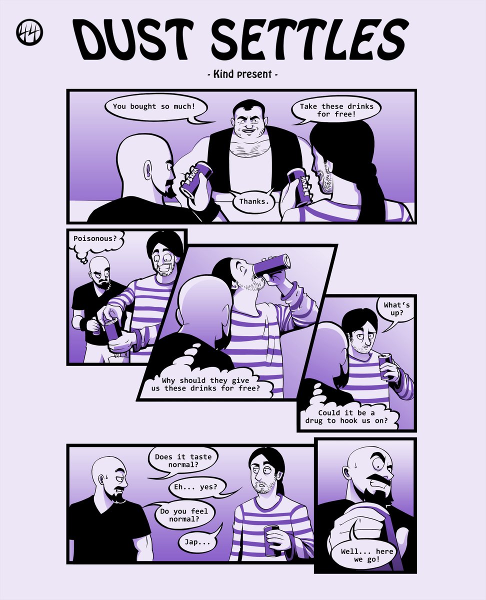 DuskDustin's tweet photo. Episode 44 of "Dust Settles". #comic #dustsettles #funnycomics #comicartist #art #INTJ #everydaylife #digitalcomic #ComicArt #overthinking #paranoid https://t.co/gmi5344N6W