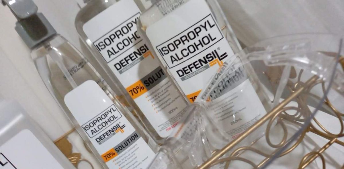 armipazpineda's tweet photo. Defensil Isopropyl Alcohol is a brand recommended by the Philippine Society of Microbiology. Filipinos can live safe wherever they are with Defensil 70 % solution Isoprophyl Alcohol. Kills 99.9% of germs and bacteria up to 12 hours of protection upon constant use.
#LiveSafeNow https://t.co/zgdassKUnw