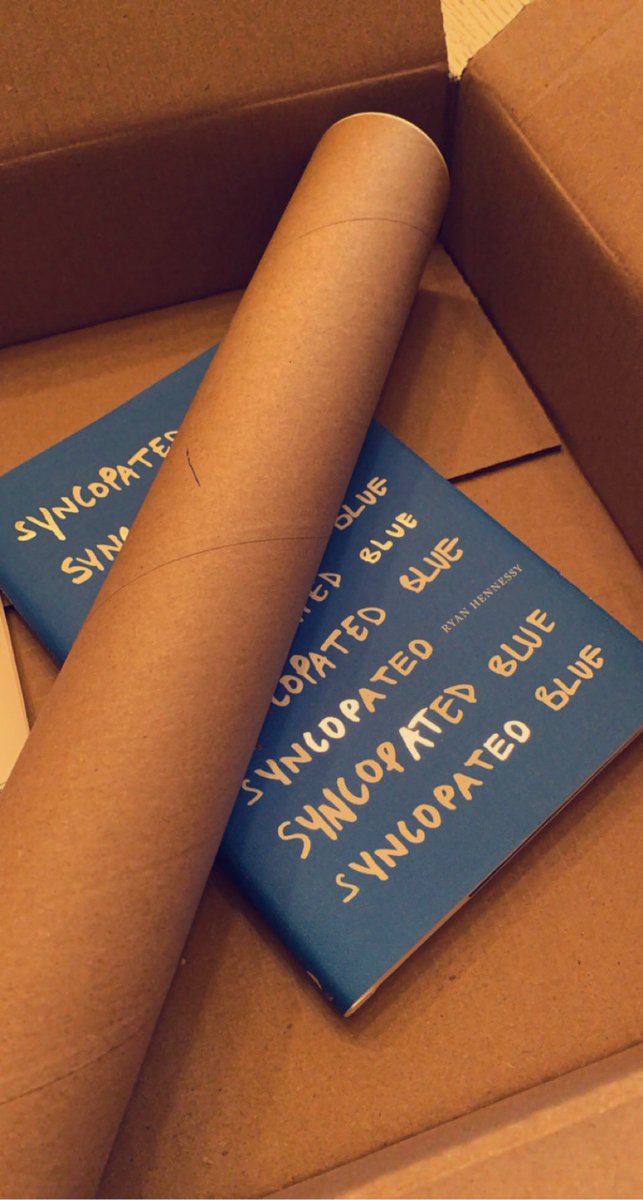 Leah_Ftr's tweet photo. Just received my copy of Syncopated Blue can’t wait to read the first pages 💙 @RyanHennessy__ https://t.co/mraqVo9hvY