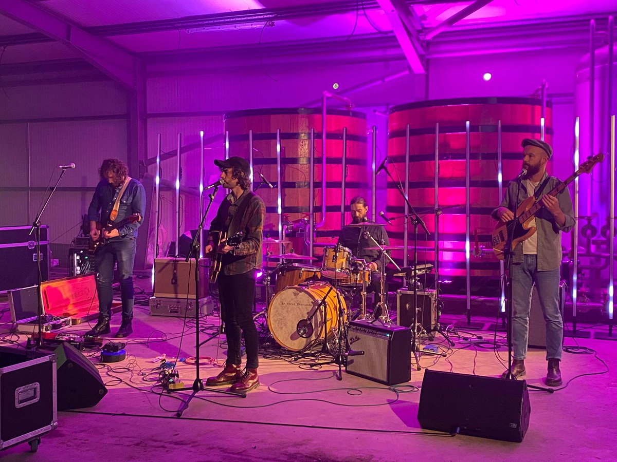 JamesSliabhLiag's tweet photo. Class day yesterday filming an upcoming music show with the filling and barrel store being converted to 3 different sound stages including @intheirthousand https://t.co/p54me6yIEw