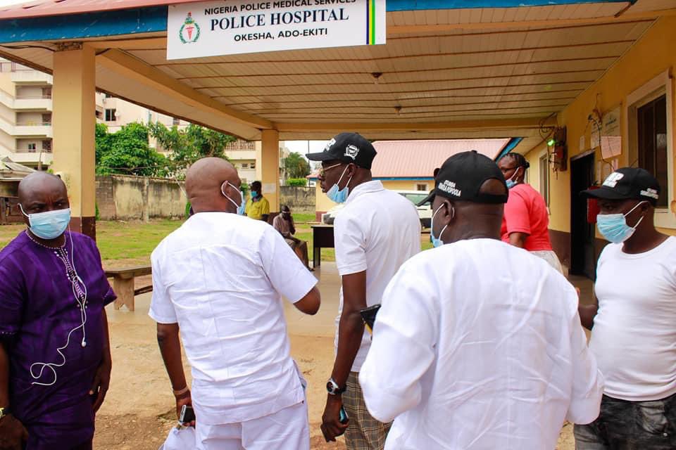APoopola's tweet photo. I was at Tayo Alabi Police Cottage Hospital,Okesa, visited the man who was involved in accident and sustained a serious private part injury.
@ekitistategov 
#ODEP https://t.co/W13kKsYKVV