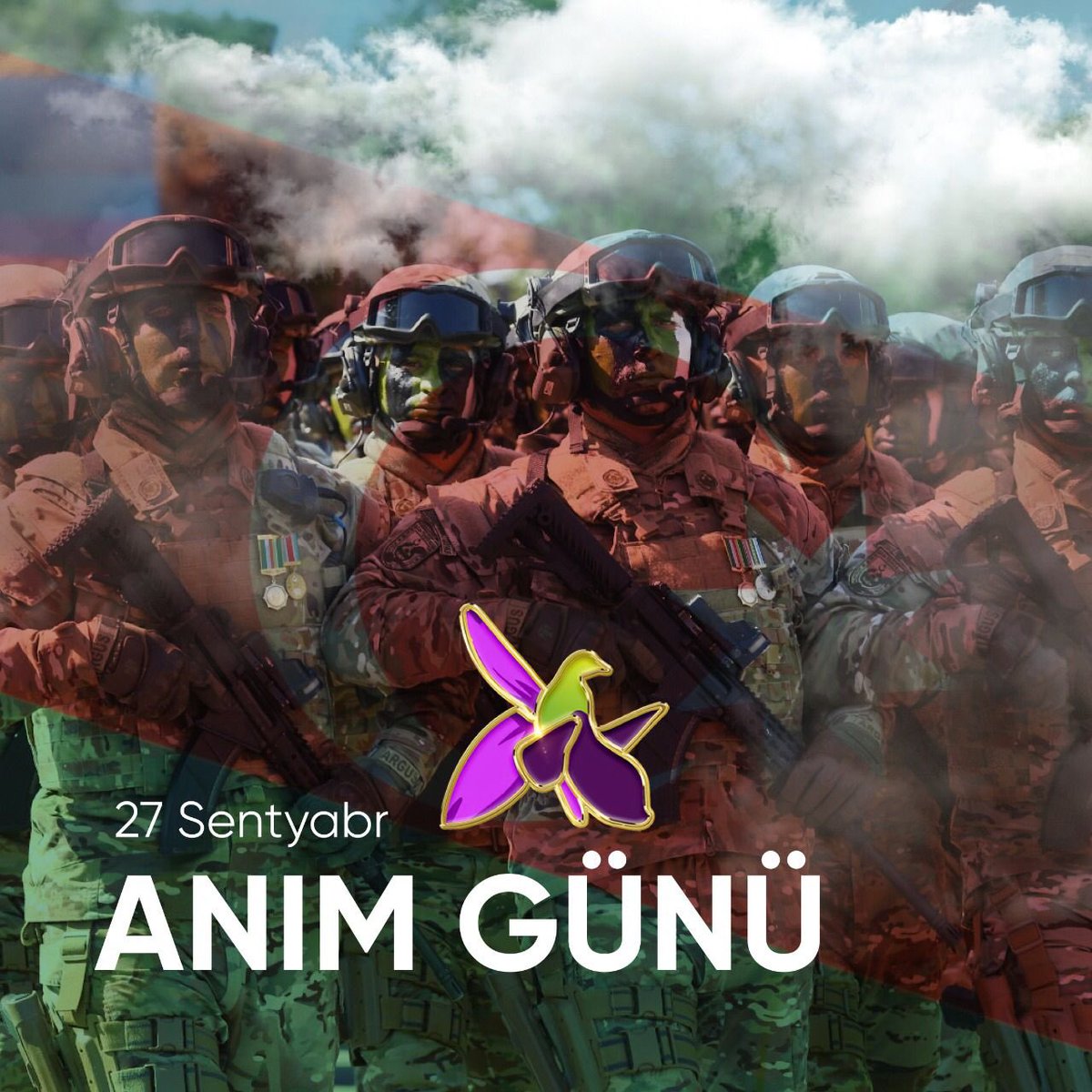 Şanlı tarixin başladığı gün. Allah bütün Şəhidlərimizə rəhmət eləsin. #KarabakhisAzerbaijan