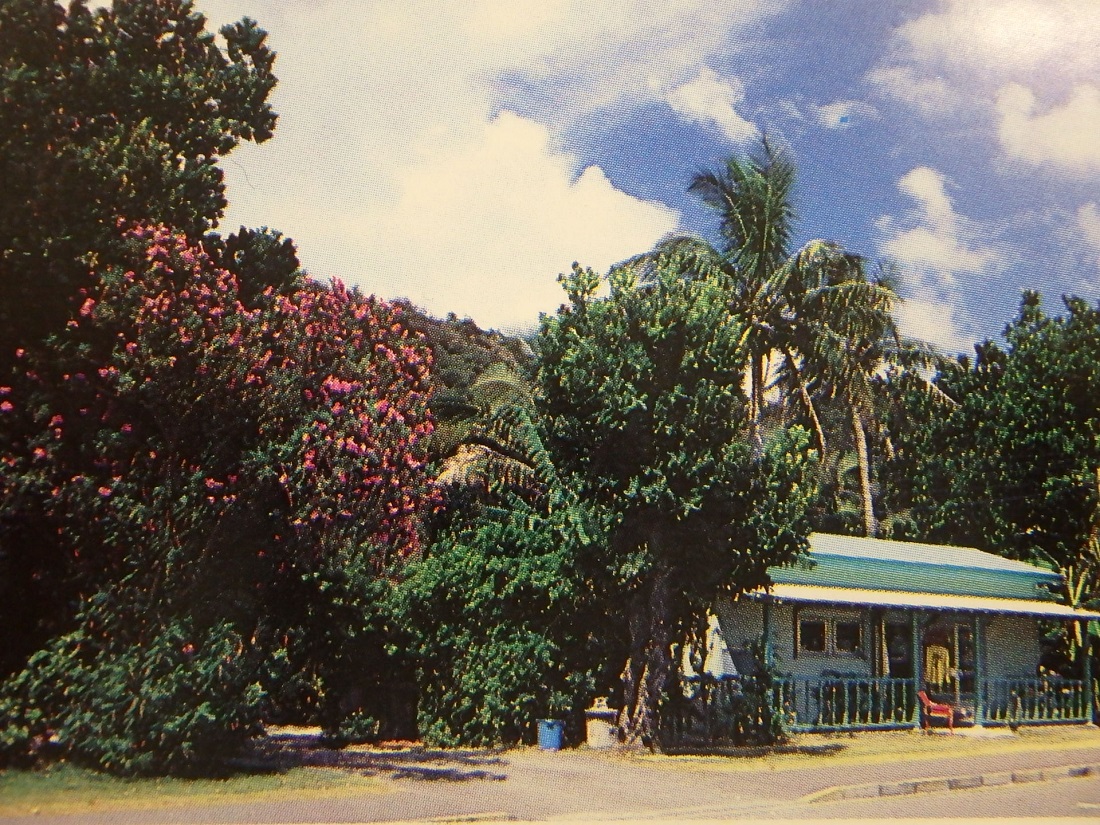 national_04998's tweet photo. 1980年頃のPATINNさんです！ハワイみたいな南国の建物が良い雰囲気です🏝️タイムスリップして当時の父島に戻ってみたいですね！尚、この写真は1984年の当社の年賀状でもありました！
#小笠原諸島 #PATINN #南の島 https://t.co/ga4rpKAmuh