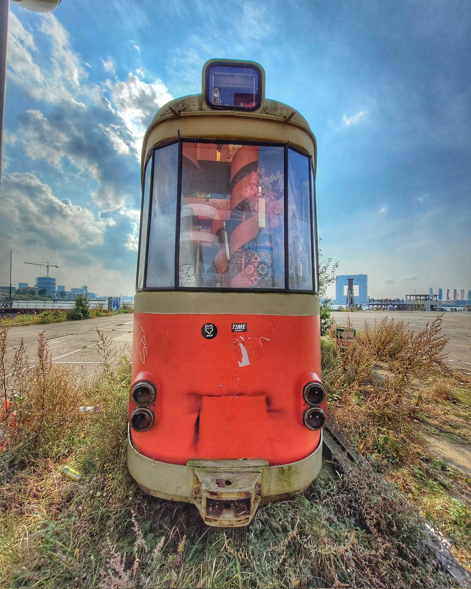 ew_werner's tweet photo. Good morning 💙 #NDSM #Amsterdam #tram #amsterdamnoord #hobbyphotography https://t.co/3FO04MMQW4