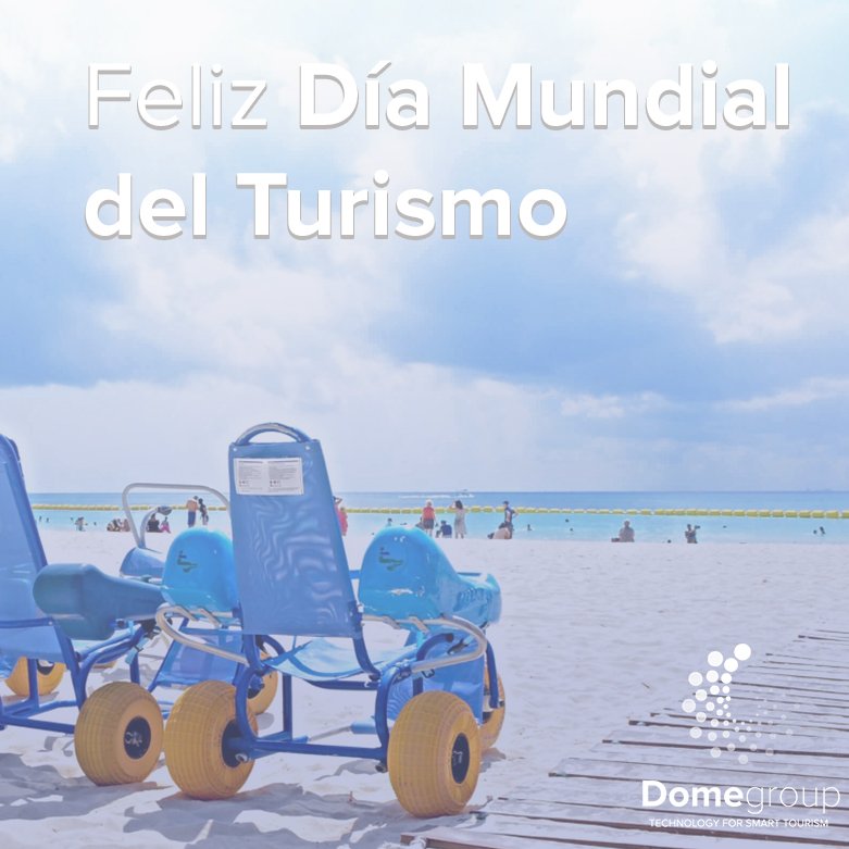 Saludamos a todo el sector turístico en su día. Este año la OMT ha cogido el eslogan “Turismo para un crecimiento inclusivo” por ello desde Dome Group nos adherimos, a la vez que apoyamos a la contribución que el sector hace para alcanzar los ODS.

#WorldTourismDay #OMT #turismo