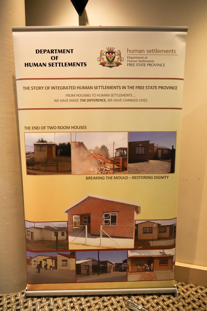 The_DHS's tweet photo. It's all systems go as we commence on our two-day Ministerial visit to Mangaung Metropolitan municipality in the Free State Province.
#FSMinisterialVisit #HousingtheNation #DhsProjectsVisits https://t.co/7ex6RkHfGQ
