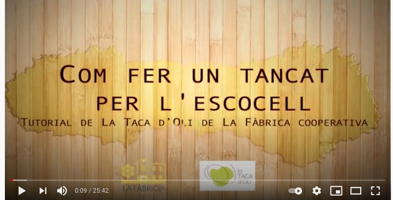eskocells's tweet photo. Com fer un tancat per l'escocell. Tutorial de la Taca d'Oli de la Fàbrica Cooperativa. 🌻🌿💚 #comferuntancatescocell #tancatescocell #comfer
https://t.co/0iOwGA9ZSo https://t.co/boXdPDWFSj