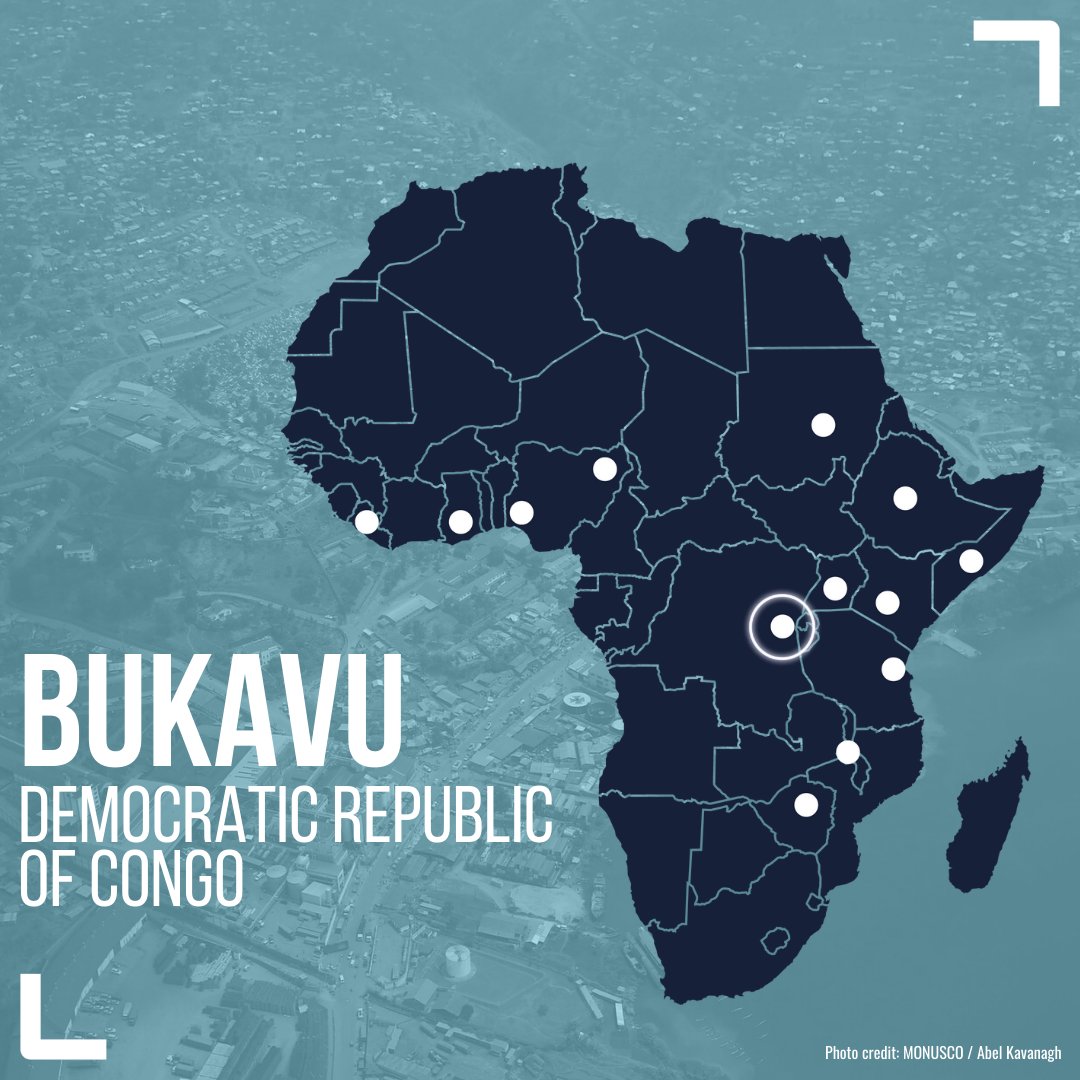 THREAD | With more than 1 million residents, Bukavu is one of the most populated cities in the Democratic Republic of Congo.

Although its population has greatly increased since the 1990s, the city area has not expanded significantly since independence in 1960.

1/6