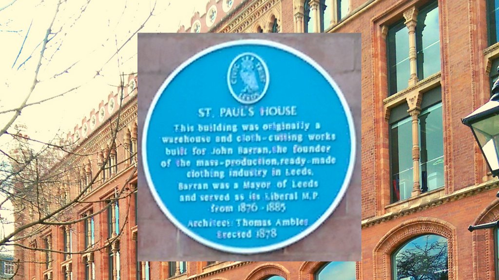 blueplaqueslee1's tweet photo. More #leedsbuiltonwool - in Park Place no less! You know I'm not the only Leeds Blue Plaque connoisseur - have a look at this blog https://t.co/6ngKDy7wWO #blueplaquehistory https://t.co/OKLA11VMFD