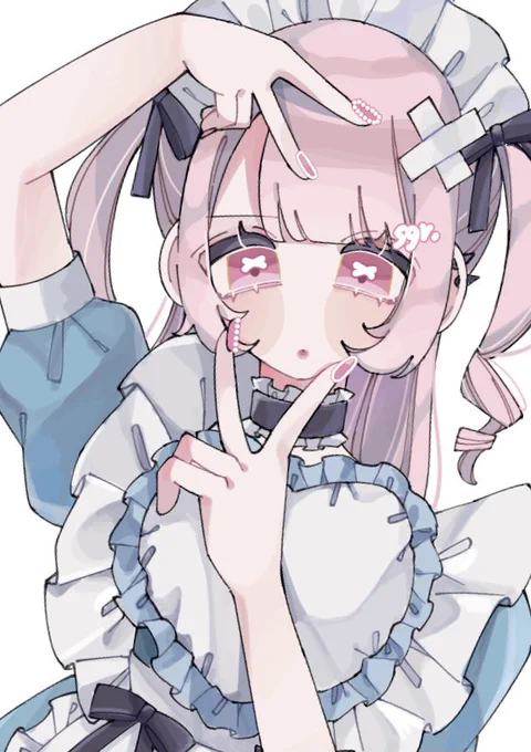 ピンク髪で参加……!(><)💗💗

 #素敵なピンク絵師さんと繋がりたい 