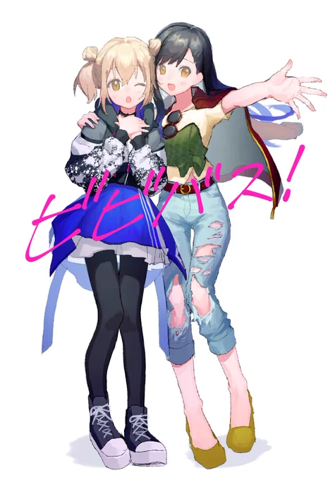 #prsk_fa こはねちゃん 杏ちゃん 