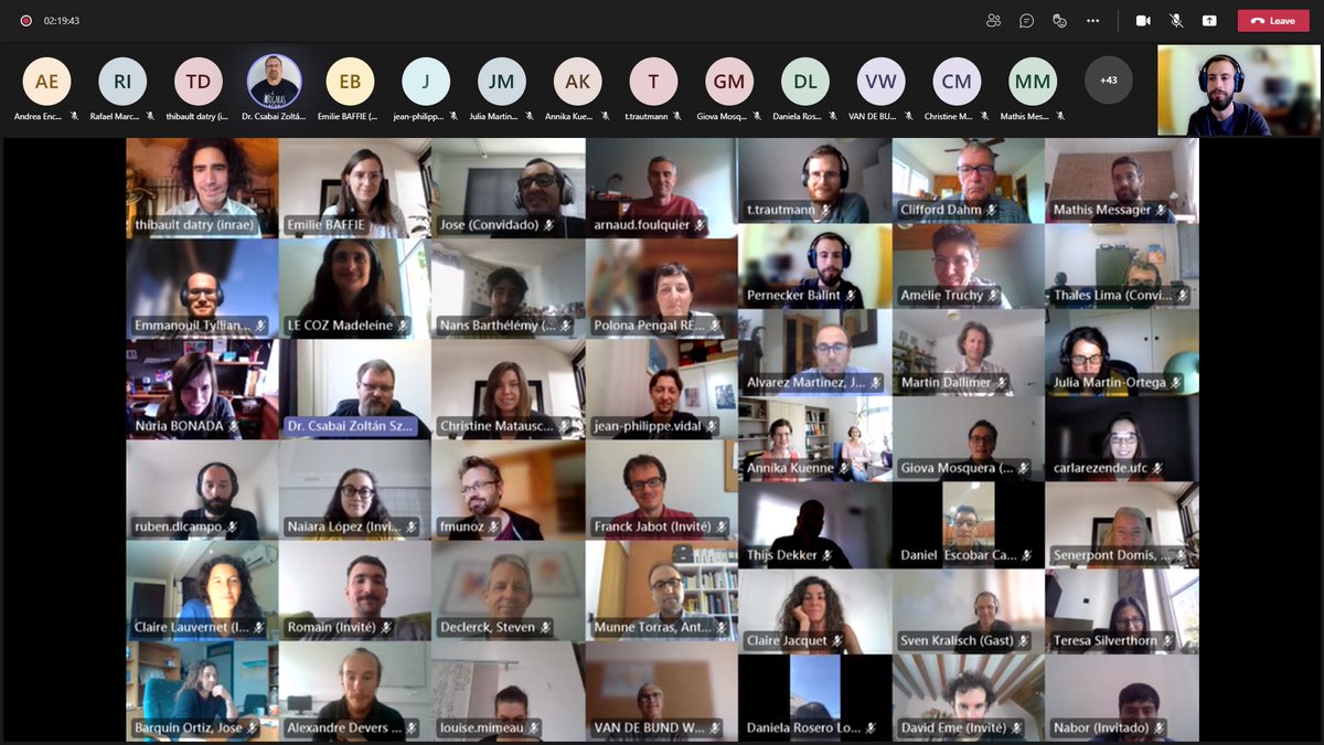 Drying River Networks and Climate Change (@dryver_h2020) on Twitter photo Have you heard about an online meeting without a group photo? Of course not. :) Here we are presenting the <a href="/DRYvER_H2020/">Drying River Networks and Climate Change</a> team form the general assembly! Have you heard about an online meeting without a group photo? Of course not. :) Here we are presenting the <a href="/DRYvER_H2020/">Drying River Networks and Climate Change</a> team form the general assembly!