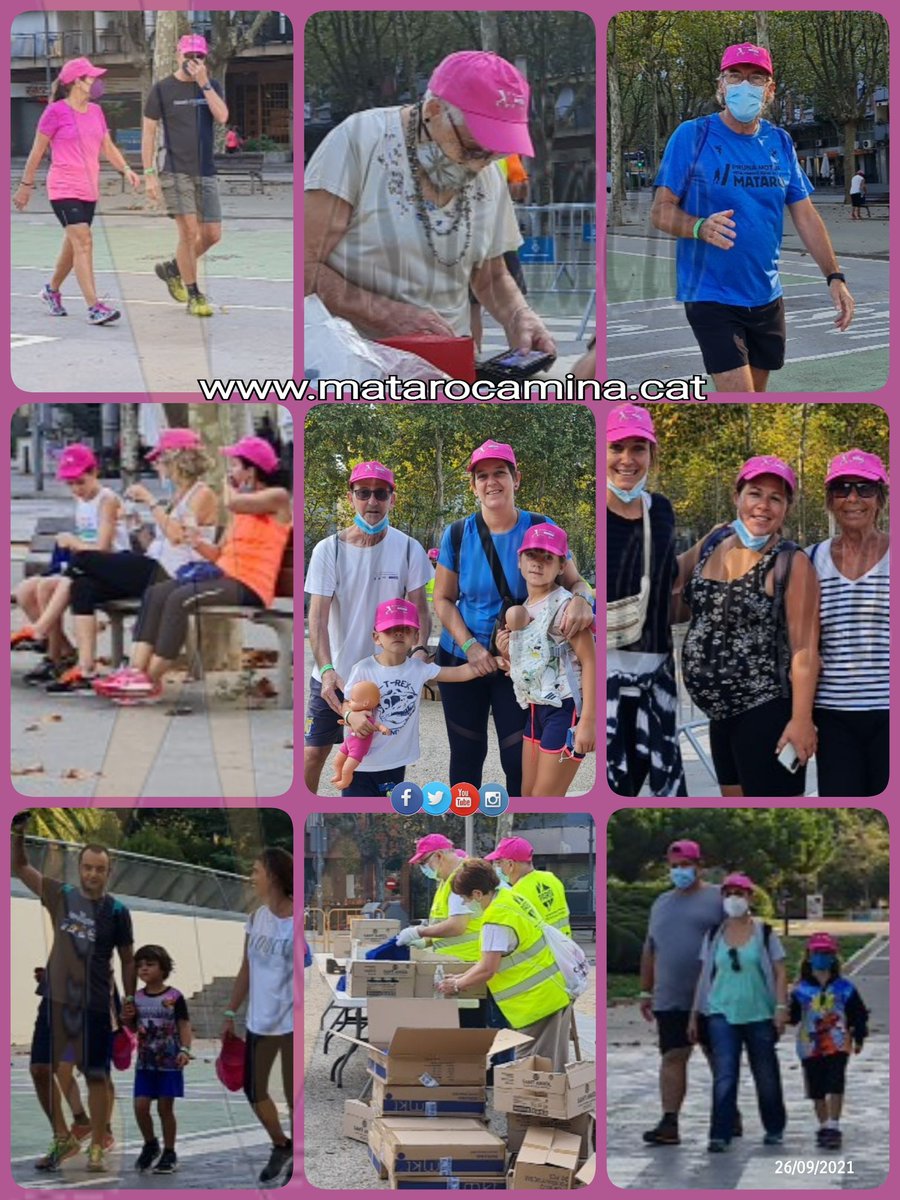 Matarocamina's tweet photo. 📷 XIV MATARÓ CAMINA PER L’ALZHEIMER 2021 🚶‍♂️🚶‍♀️ #Mataró #Maresme #catalunya #matarócamina21 #caminaalzheimer2021 #Alzheimer #caminaalzheimer21 https://t.co/fuEUNVxZdz