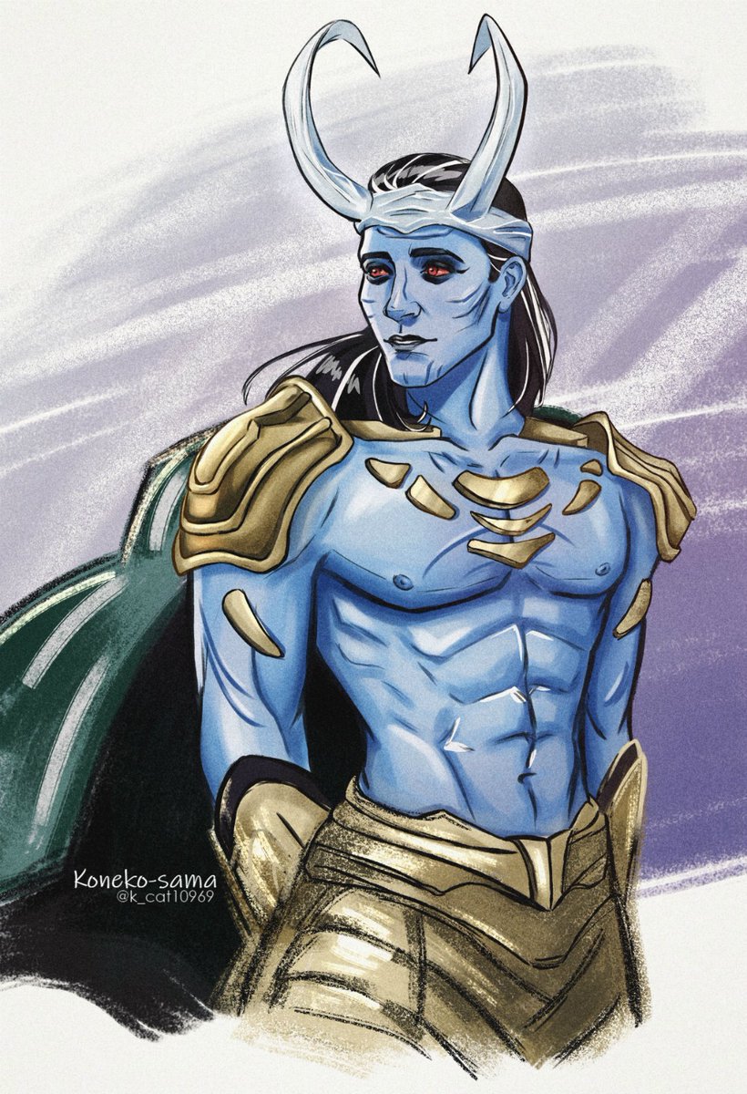 JOTUN LOKI MY BELOVED 
#WhatIf #Loki