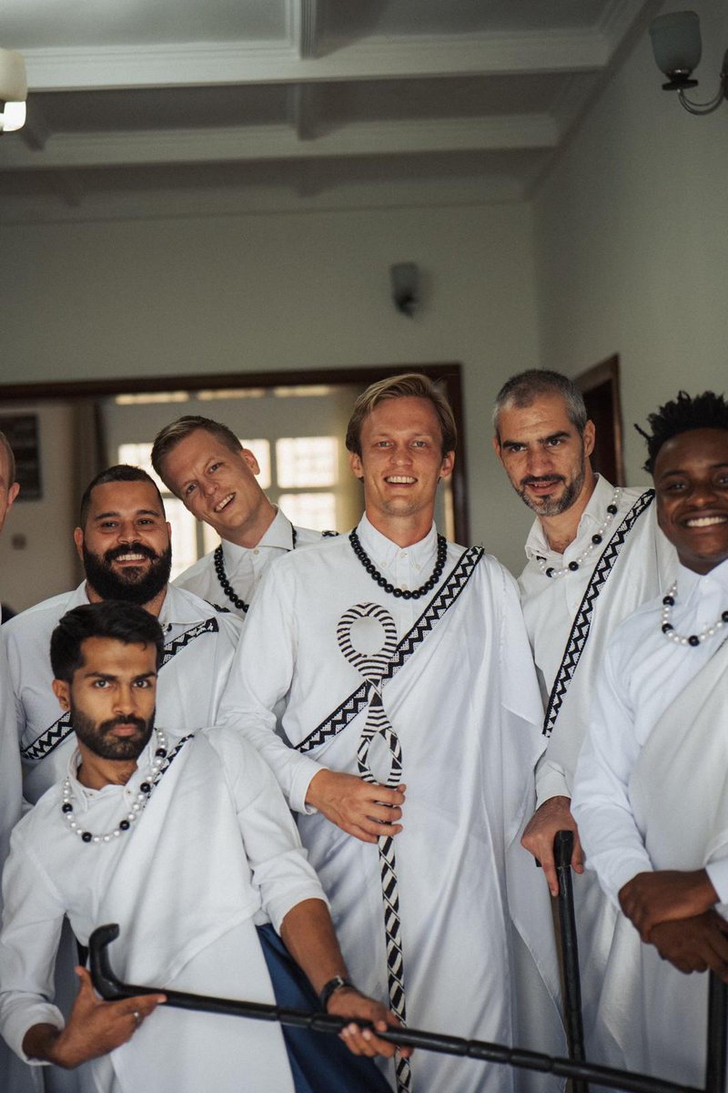 Happy News! Our Co-founder Gabriel is now officially a Rwandan and happily married. Congrats 🚀🚀 #Gusaba