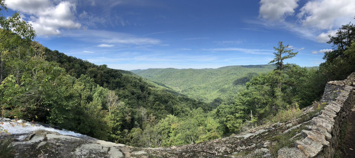 brr_yeet_ddaeng's tweet photo. We were #Namjooning this weekend…half way up the mountain I see @BTS_twt 😁🥰🤪 #CrabtreeFalls https://t.co/XiV5EPMjo4