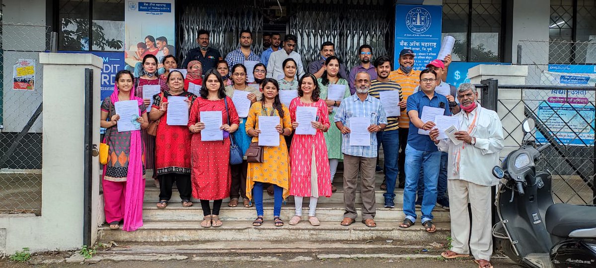 We demand adequate staff for better customer service 

<a href="/mahabank/">Bank of Maharashtra</a>
<a href="/DFS_India/">DFS</a>
<a href="/Official_SecDFS/">Office of Secretary DFS</a>
<a href="/nsitharaman/">Nirmala Sitharaman</a>

#Staff_Shortage_In_Mahabank
#Strike_For_Recruitment