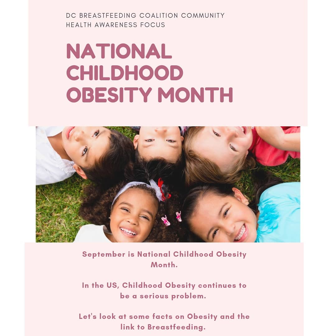 DC_BFC's tweet photo. As a soon-to-be or already breastfeeding mom, know that every day that you breastfeed your baby, you are taking steps to keep them healthy and thriving and that doing so also has protective benefits against the development of obesity. 
#DCBFC #childhoodobesity #breastfeed https://t.co/45kHsnJQ7R