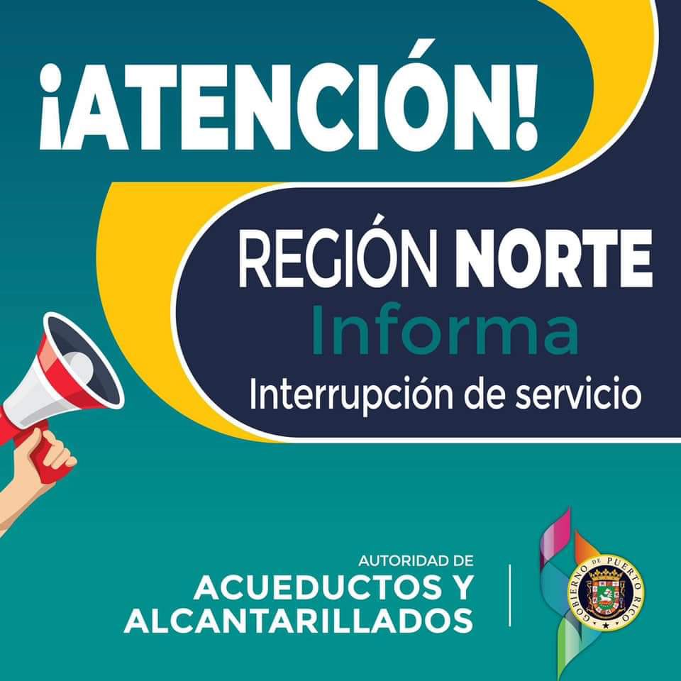 AcueductosPR's tweet image. [Atención] El pozo Bajadero ubicado en Arecibo se encuentra fuera de operación por fluctuaciones de voltaje. Como resultado, los barrios Bajadero y Arenalejo experimentan interrupción en el servicio de agua potable.